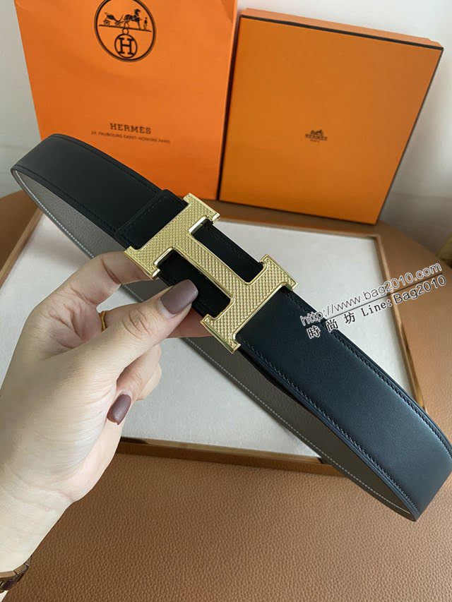 HERMES經典皮帶 愛馬仕Togo牛皮腰帶  jjp2000